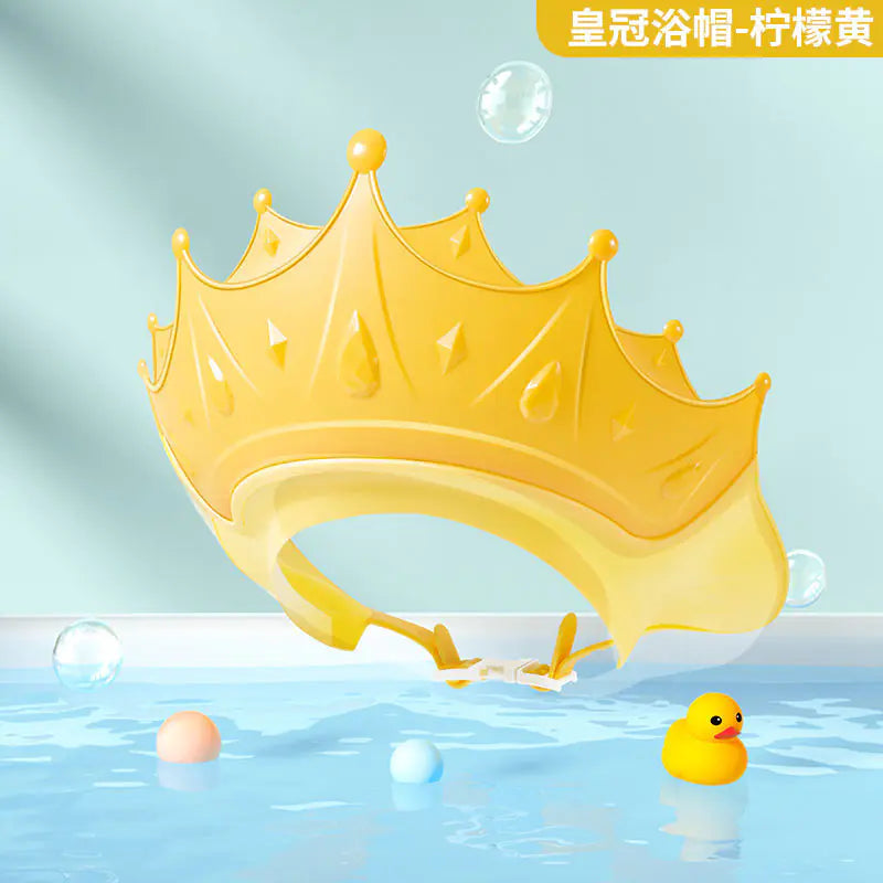 Adjustable Waterproof Silicone Kids Bath Cap with Ears