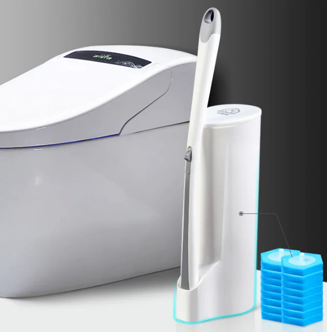Disposable Toilet Brush with Long Handle for Deep Clean