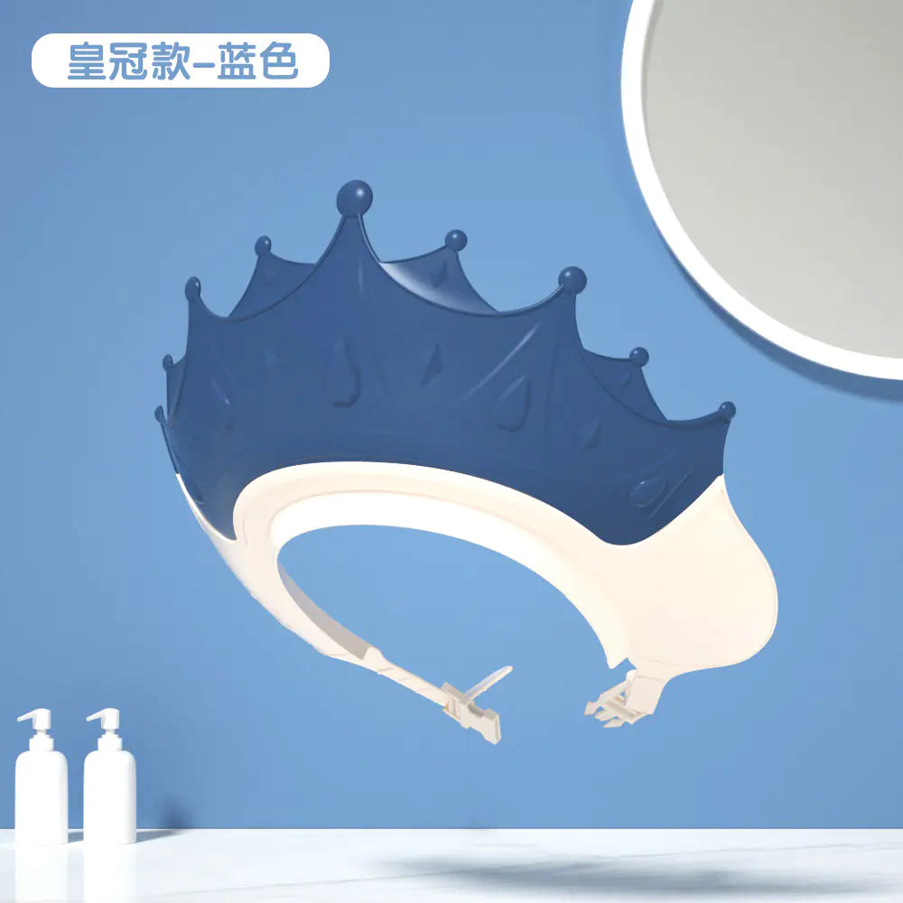 Adjustable Waterproof Silicone Kids Bath Cap with Ears