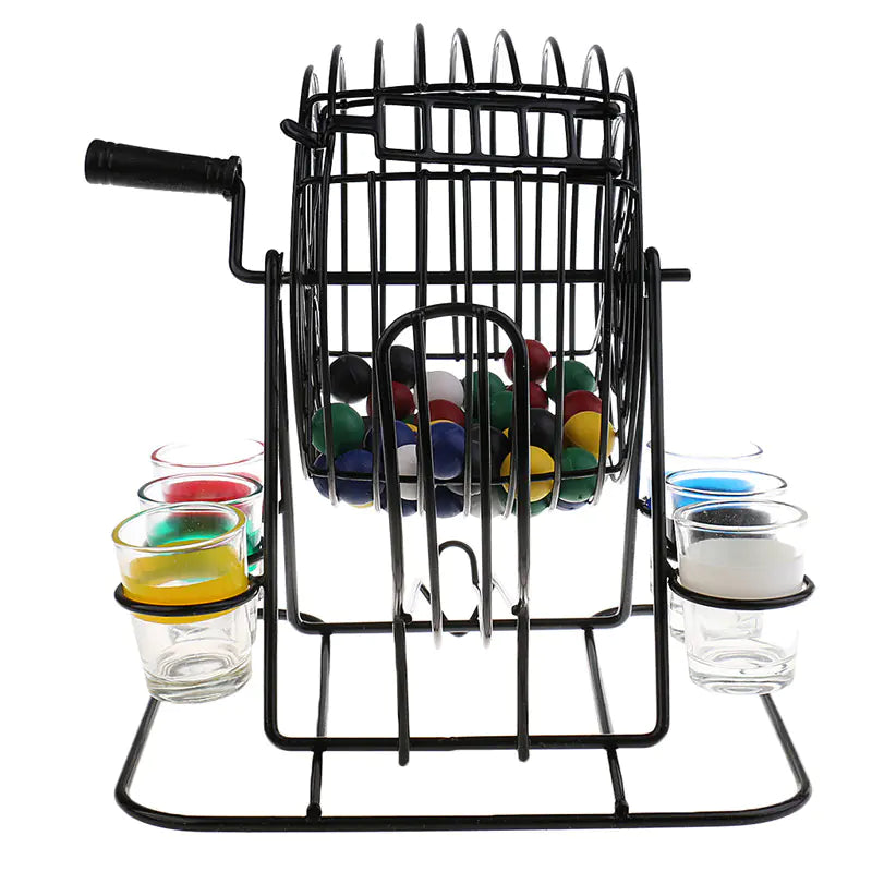 Bingo Game Lottery Machine - American Drinking Game